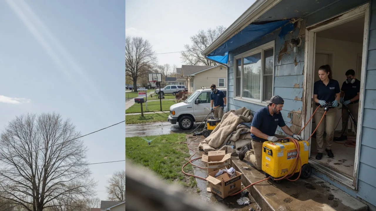 Basement Flood Cleanup in Elizabeth, IL near me